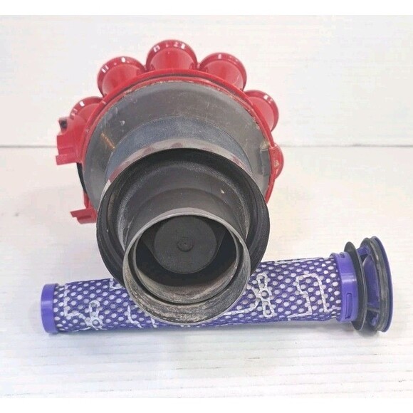 Dyson SV03 V6 Cyclone Assembly & Washable Filter Red Replacement Part No Bin - Picture 6 of 6